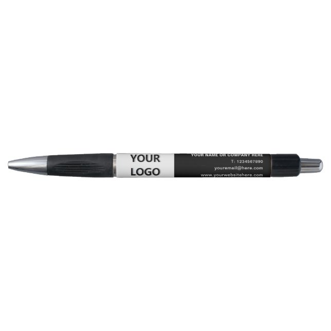 Caneta para Negócios Personalizada com Texto Custo (Frente)