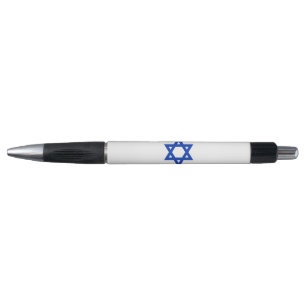 Caneta Patriótica com a bandeira de Israel