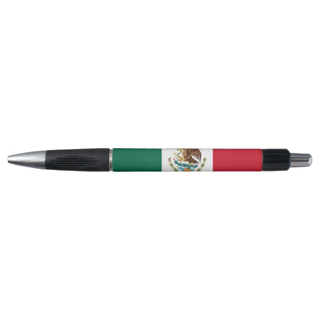 Caneta Patriótica com bandeira do México (Frente)