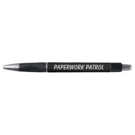 Caneta Patrulha de Papelada | Presente Divertido e Engraç