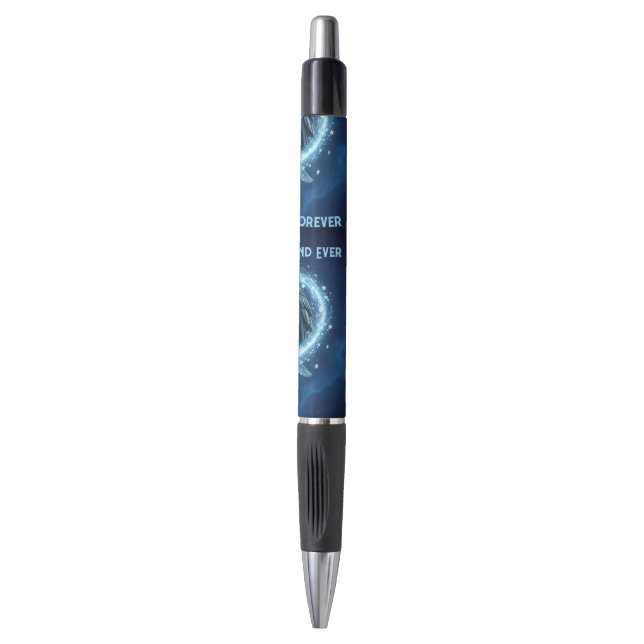 Caneta Pen Bald Eagle Heart Forever and Ever 2 (Frente Vertical)