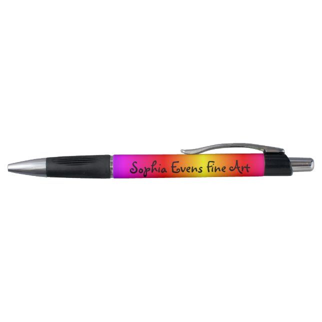 Caneta Personalizada "Arco-íris Prisma" (Topo)