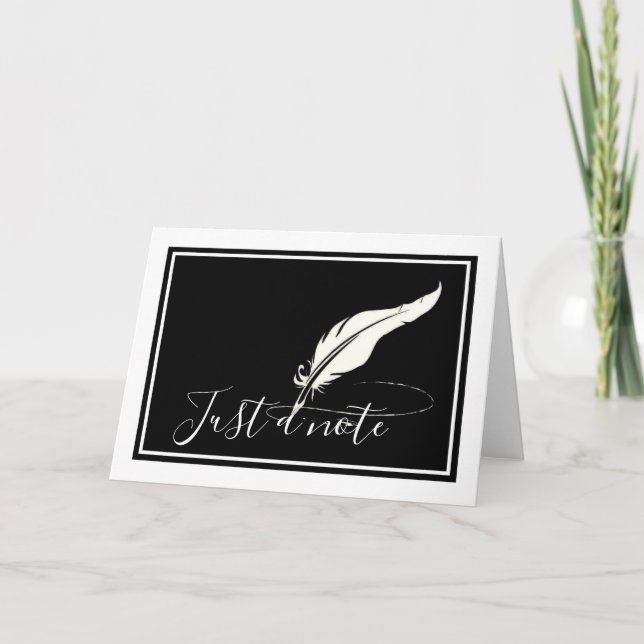 Caneta personalizada  cartão (Frente)