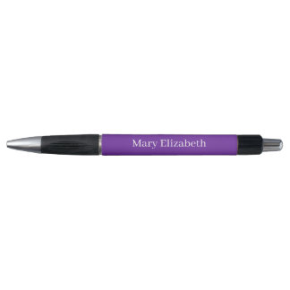 Caneta Personalizar nome ou iniciais Roxo