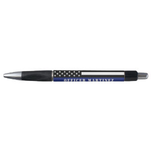 Caneta Polícia Personalizada - Polícia Thin Blue Line