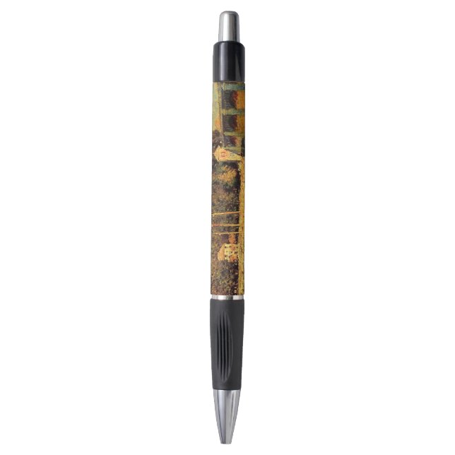 Caneta Ponte no Argenteuil Claude Monet (Frente Vertical)