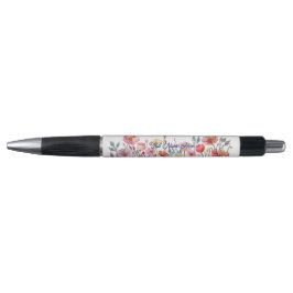 Caneta Poppies on Parade Personalized Pen