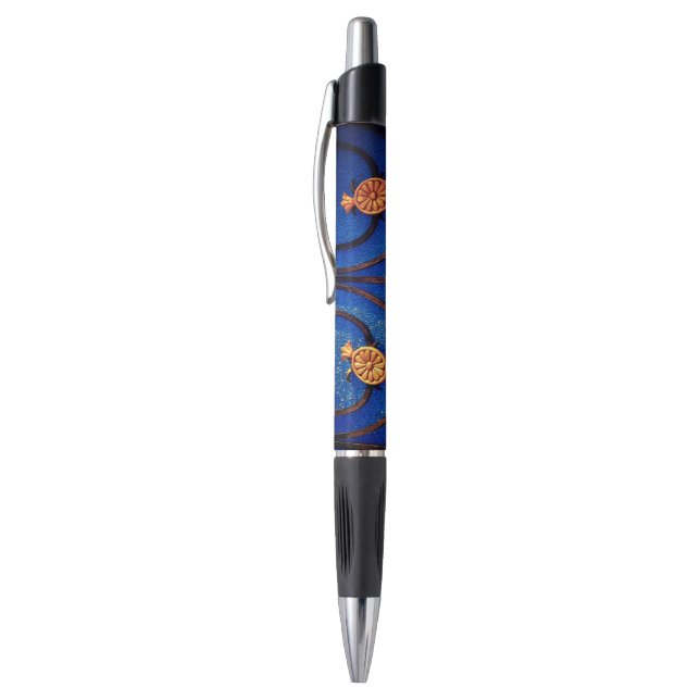 Caneta Portão Azul  (Topo (Vertical))