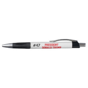 Caneta Posse do Presidente Trump 2025 EDIT Nomes
