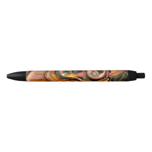 Caneta Preta 3d torção 02