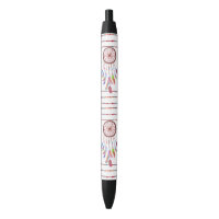 A aguarela pintado mão Dreamcatcher perla a pena