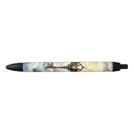 Caneta Preta A Chave da Eternidade – Asas Steampunk