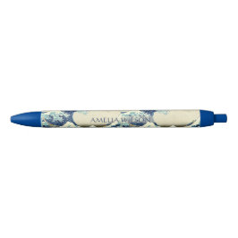 Caneta Preta A Grande Onda – Katsushika Hokusai – Texto Persona
