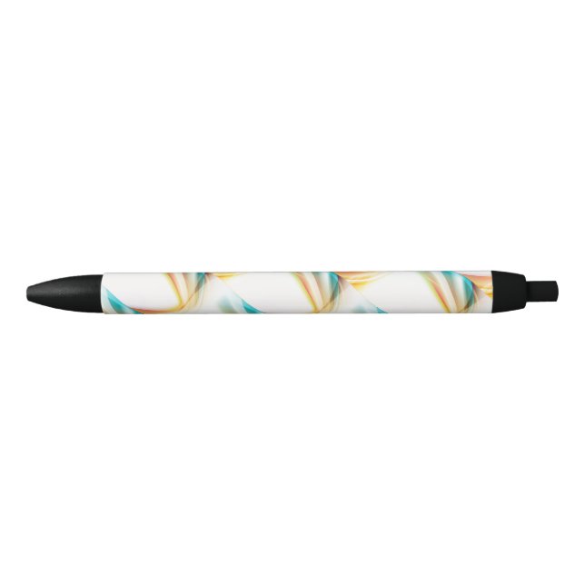Caneta Preta Abstrato Swirl 2 (Frente)