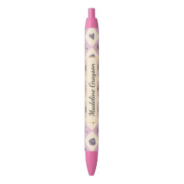 Caneta Preta Academia de Magia Personalizada Escola de Feiticei