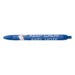 Caneta Preta Acalme-se e vote 2026