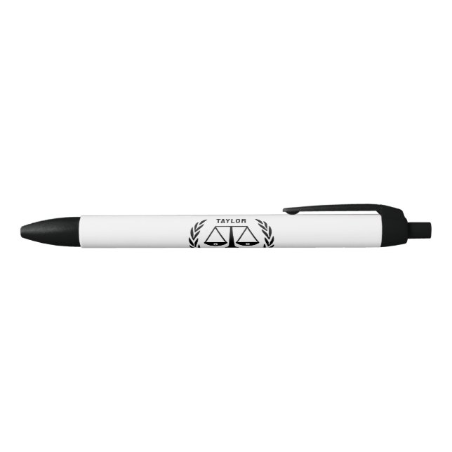 Caneta Preta advogado personalizado (parte de cima)