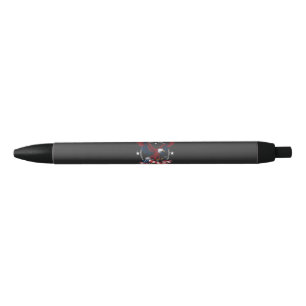 Caneta Preta Águia E Bandeira 250 Anos 1776-2026 250º