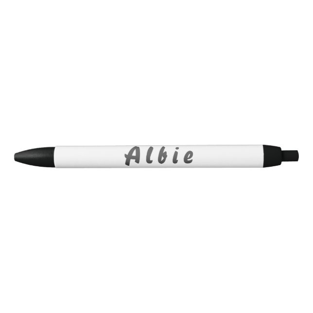 Caneta Preta Albie Kugelschreiber (Frente)