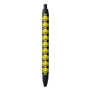 Caneta Preta Amarelo engraçado + seu backg. & ideias