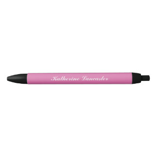 Caneta Preta Amor de Borboleta | Cor Sólida Magenta 3 Pessoal