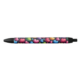 Caneta Preta Amor Vibrante