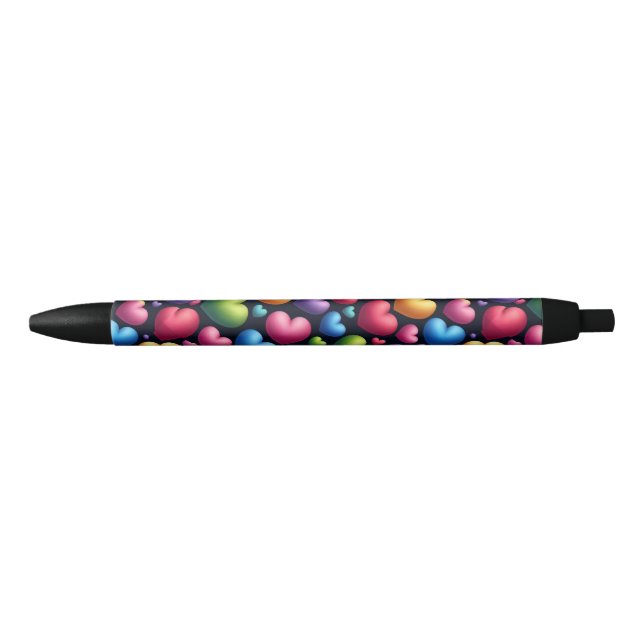 Caneta Preta Amor Vibrante (Frente)