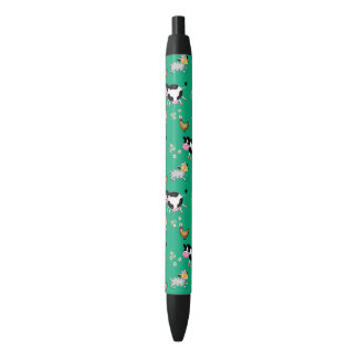 Caneta Preta animais de fazenda engraçados