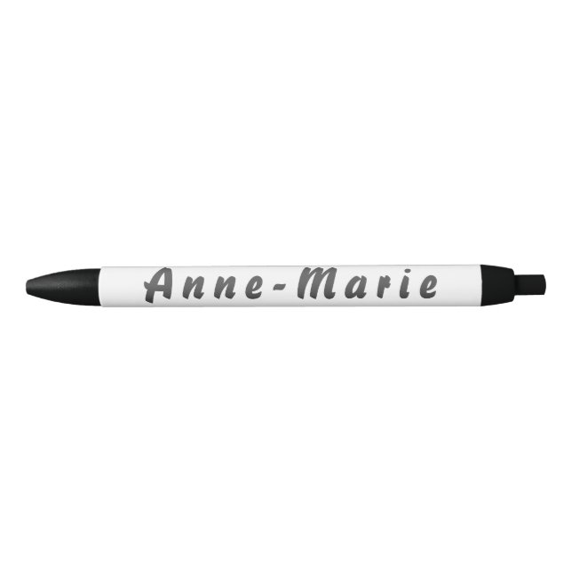 Caneta Preta Anne-Marie Kugelschreiber (Frente)