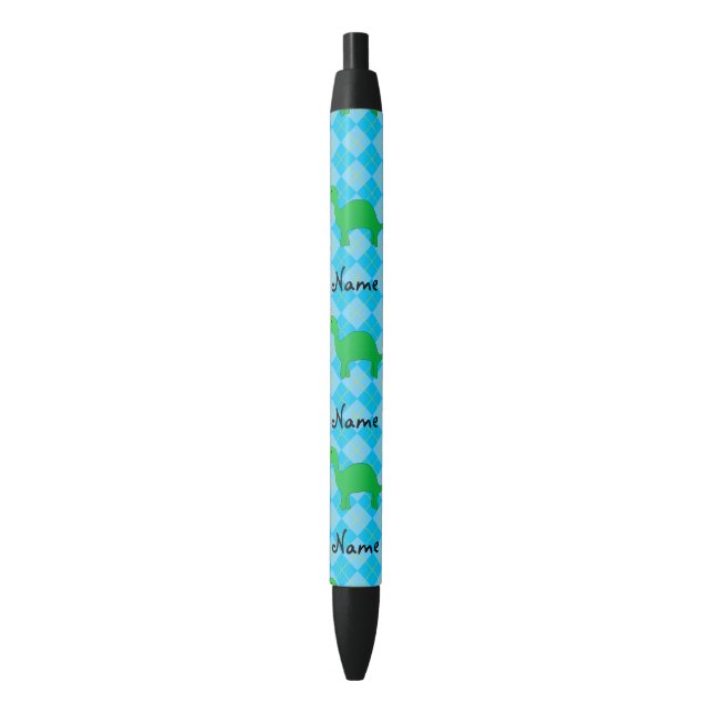 Caneta Preta Argyle conhecido personalizado do azul do (Frente Vertical)