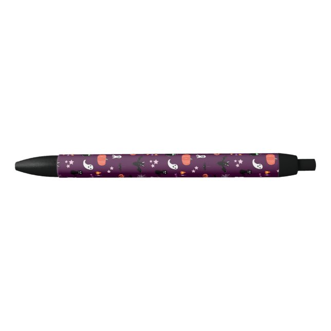 Caneta Preta Arte Assustadoramente Fofa de Halloween (Frente)