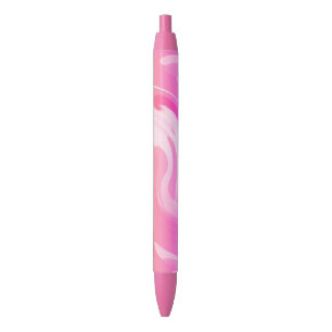 Caneta Preta Arte rosa bonito e divertida