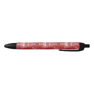 Caneta Preta Árvore Nórdica de Natal escandinava Magia