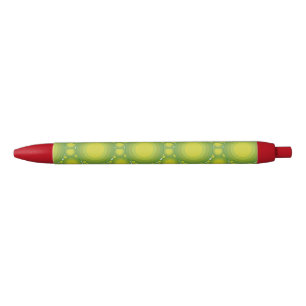 Caneta Preta As bolhas verdes