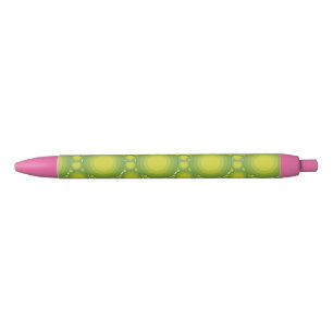 Caneta Preta As bolhas verdes
