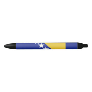 Caneta Preta Bandeira da Bósnia e Herzegovina