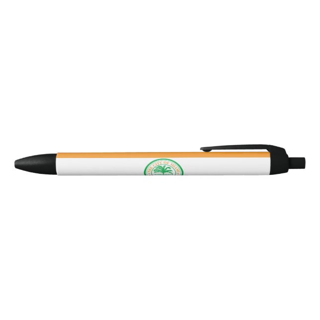 Caneta Preta Bandeira da cidade de Miami (Flórida) (parte de cima)