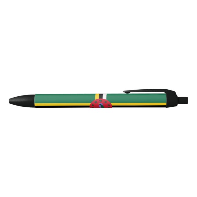 Caneta Preta Bandeira da Domínica (parte de cima)