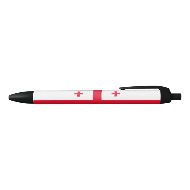 Caneta Preta Bandeira da Geórgia (parte de cima)