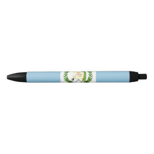 Caneta Preta Bandeira da Guatemala