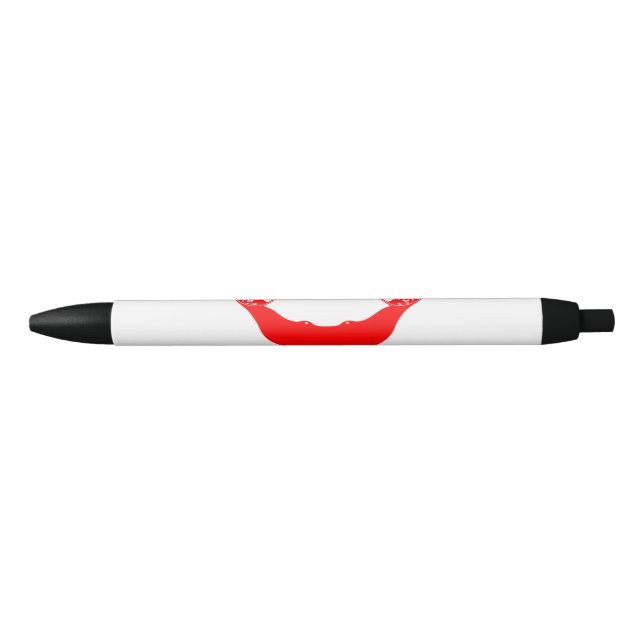 Caneta Preta Bandeira da Ilha de Páscoa (Frente)