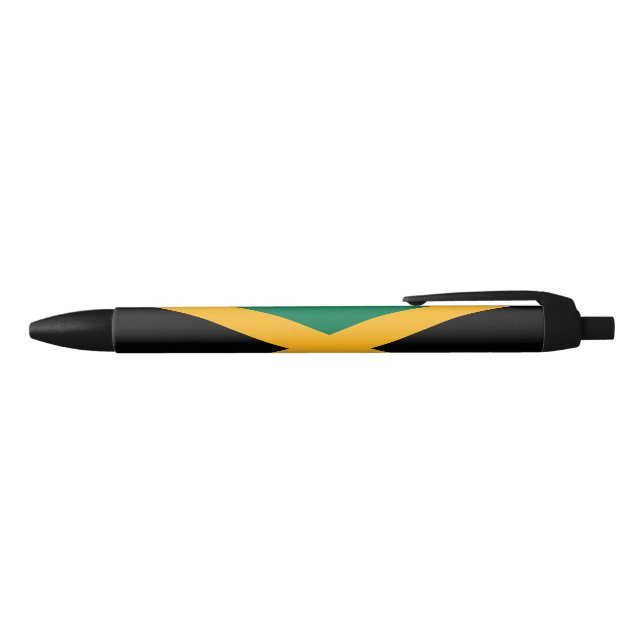 Caneta Preta bandeira da Jamaica (parte de cima)