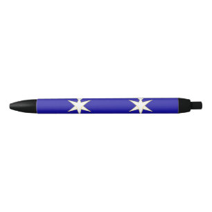 Caneta Preta Bandeira da Prefeitura de Chiba, Japão