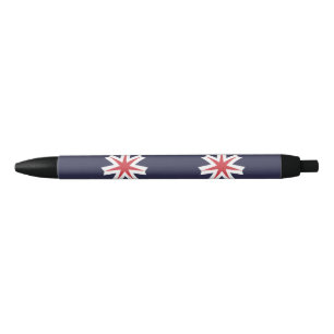 Caneta Preta Bandeira da Prefeitura de Hokkaido, Japão