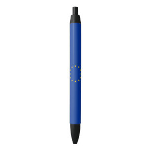 Caneta Preta Bandeira da UE
