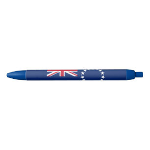 Caneta Preta Bandeira das Ilhas Cook
