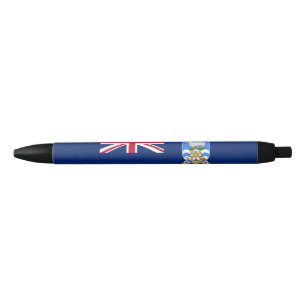 Caneta Preta Bandeira das Ilhas Falkland
