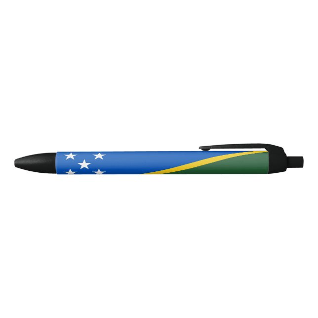 Caneta Preta Bandeira das Ilhas Salomão (parte de cima)