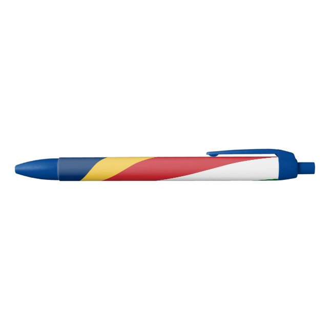 Caneta Preta Bandeira das Seychelles (parte de cima)