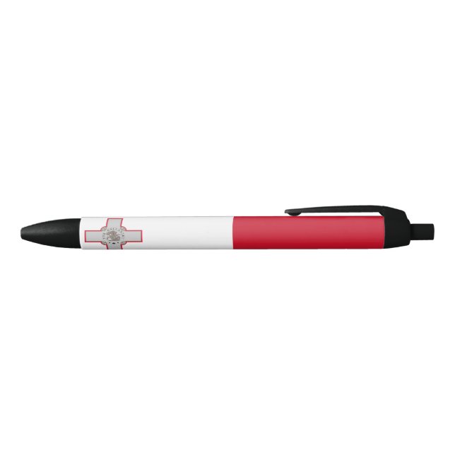 Caneta Preta Bandeira de Malta (parte de cima)